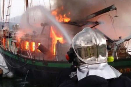 Fire on board